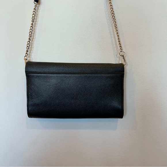 H&M Black and Gold Chain Strap Clutch - Picture 7 of 7